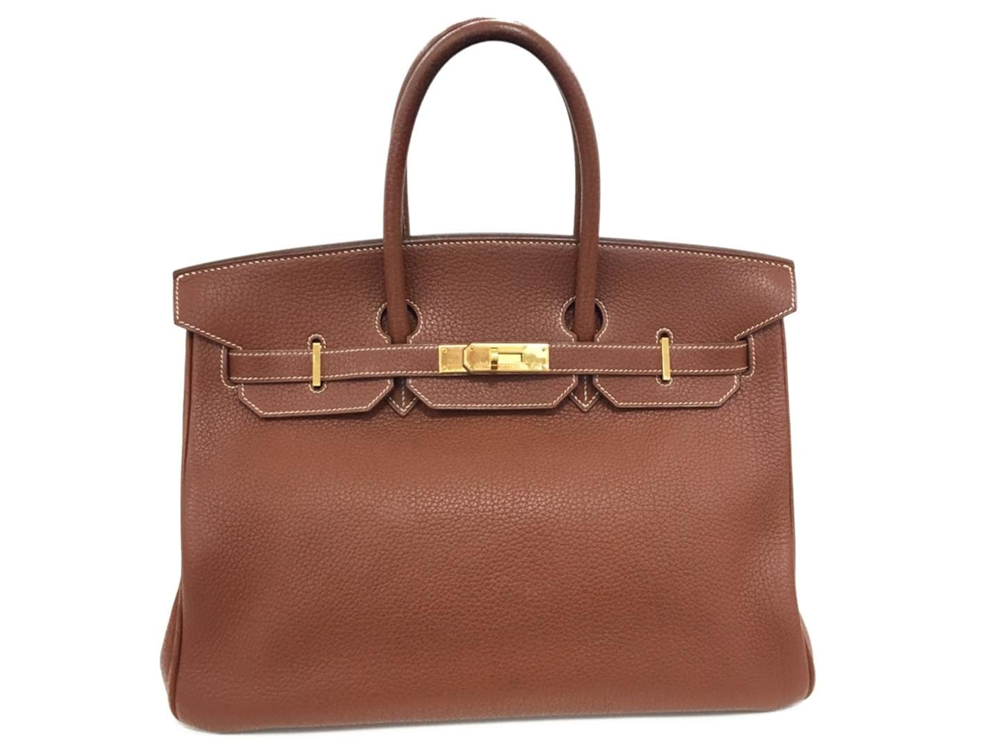 内祝い エルメス Hermes バーキン35 ハンドバッグ マロンフォンセ ゴールド金具 アルデンヌ 中古 B07ck8bd6r Hermescolleges Ca