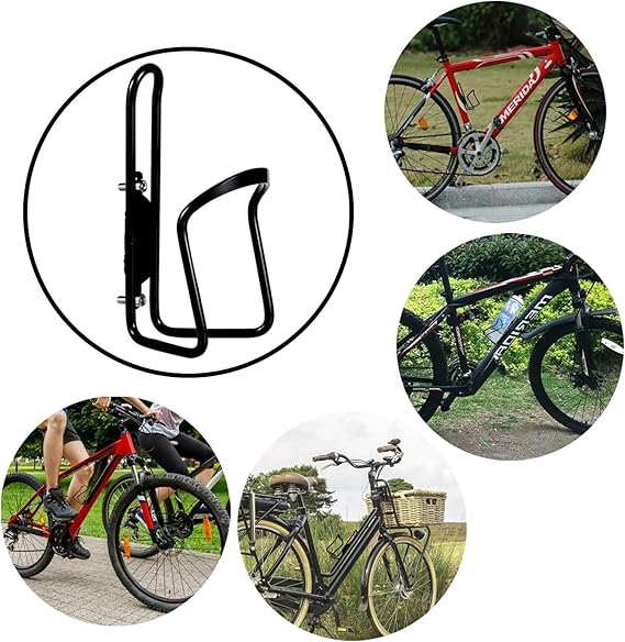 Amazon Co Jp Listenman 自転車ウォーターボトルホルダー 自転車 ウォーターボトルケージ 合金アルミニウム軽量ウォーターボトルホルダー 自転車用 調節可能な自転車ラックストラップ 自転車ホイールスタビライザーストラップ スポーツ アウトドア