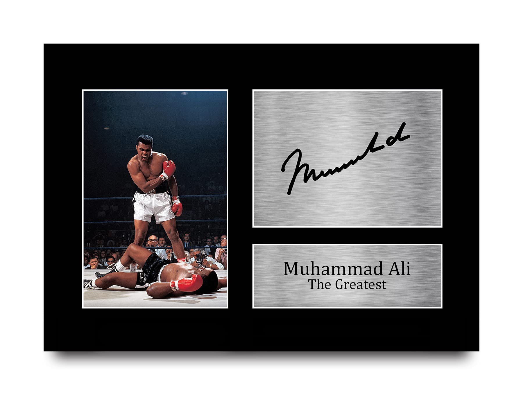 HWC Trading Muhammad Ali Signed A4 Printed Autograph Boxing Print Photo Picture Display