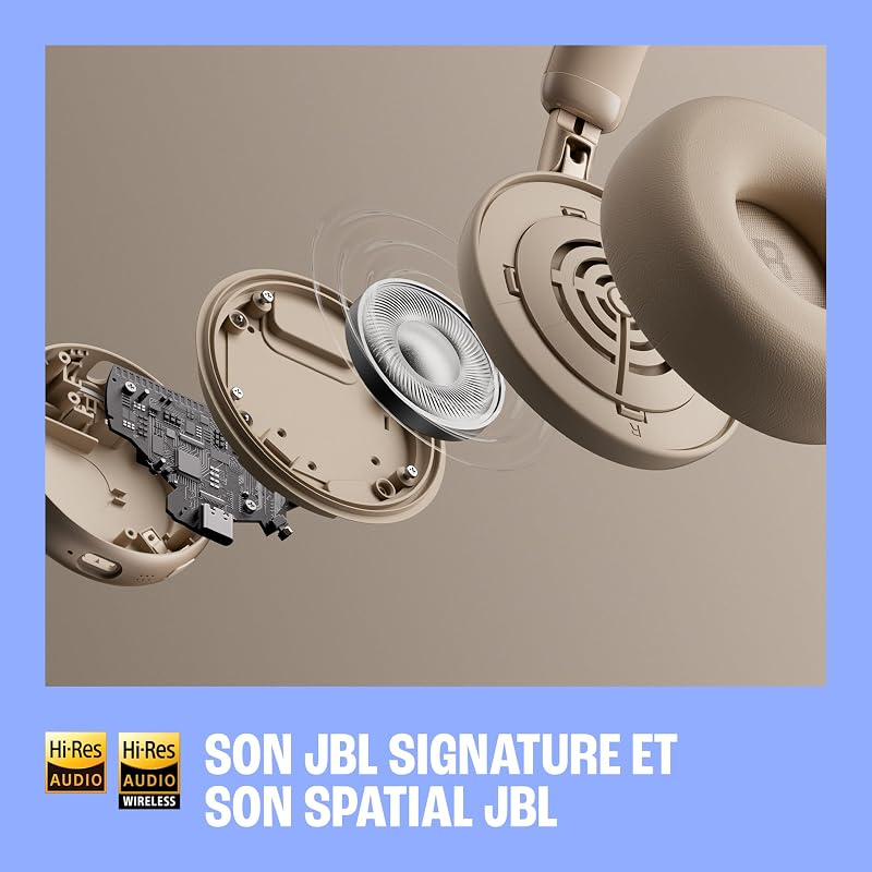 Live 680NC Casque Supra-Auriculaire sans Fil, Blanc