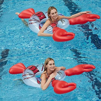 inflatable lobster pool float