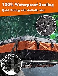 FIVKLEMNZ Car Rooftop Cargo Carrier Roof Bag