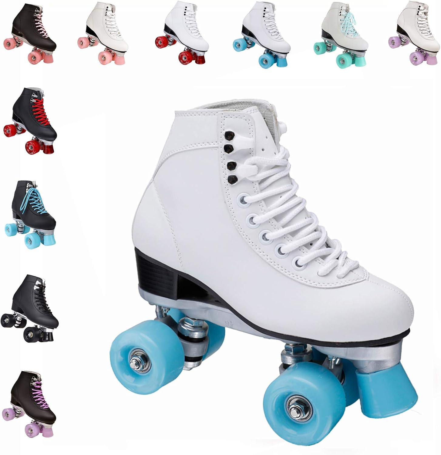 CHSSIH Roller Skates for Women, Classic Hightop Roller Skates for