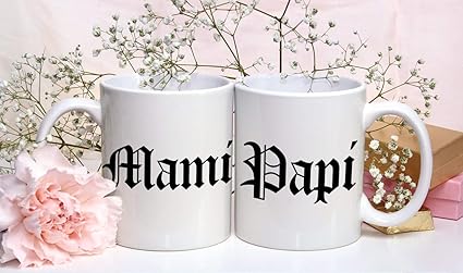 Amazon Co Jp おもしろカップルマグセット Mami Papi マグカップ 彼と彼女のマグセット 記念日のギフト ミスターとミセス マグカップ ボーイフレンドへのギフト 面白い婚約ギフト ホーム キッチン