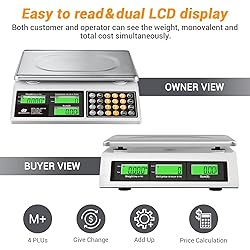 BROMECH Price Computing Scale, 66lb Digital