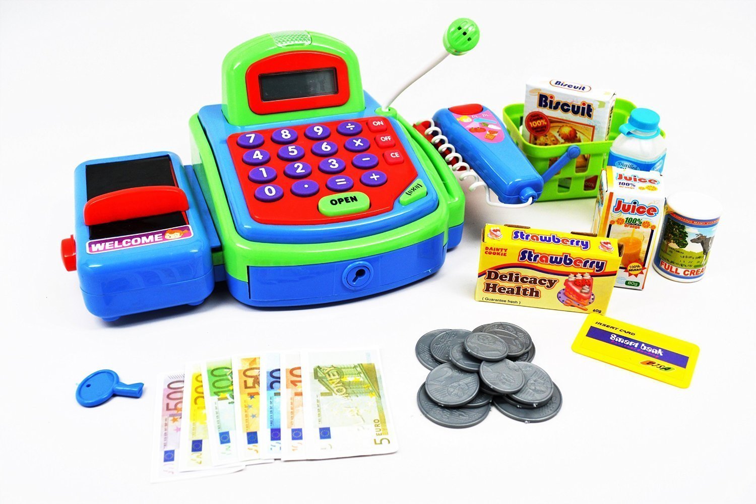 Top 10 Best Realistic Learning Cash Register With Scanner For Kids 2016