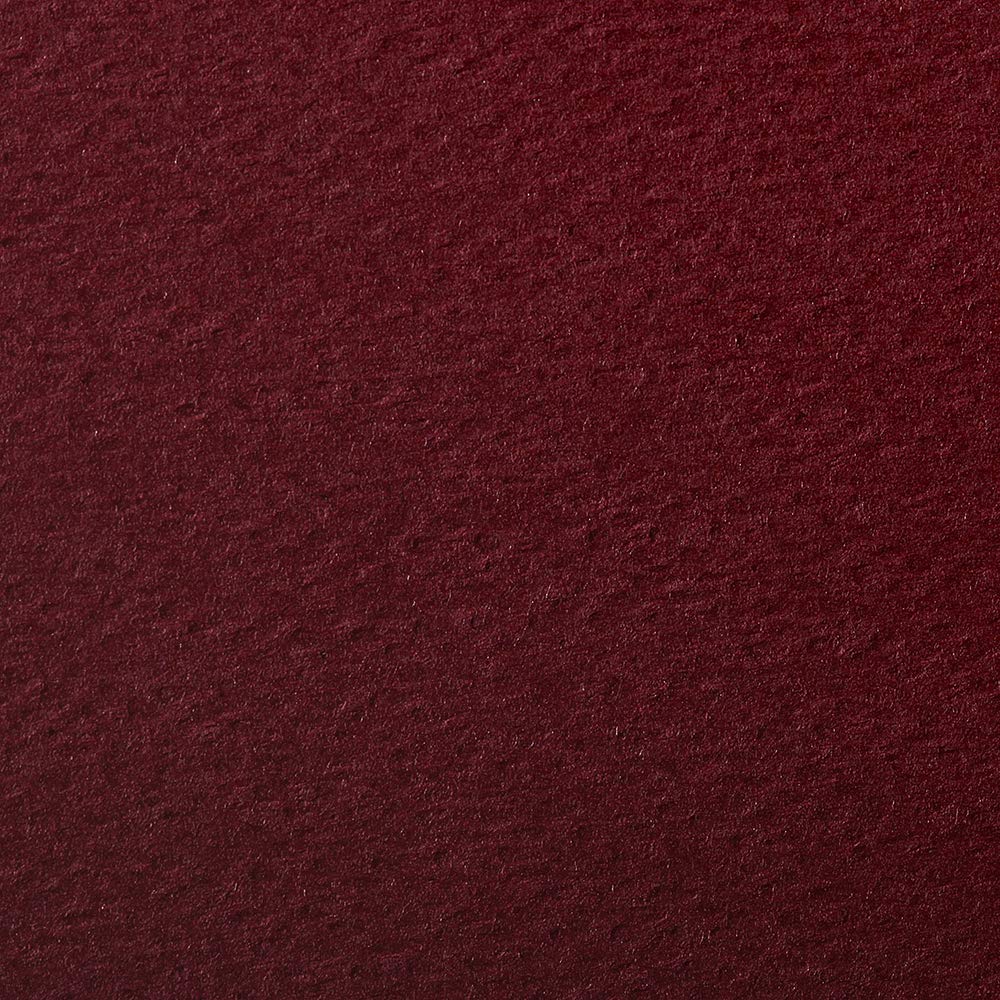 Clairefontaine - Ref 93764C - Etival Coloured Grained Drawing Paper (24 Sheets of Paper) - 50 x 65cm - 160gsm Cellulose Art Paper - Burgundy - Acid Free, pH Neutral