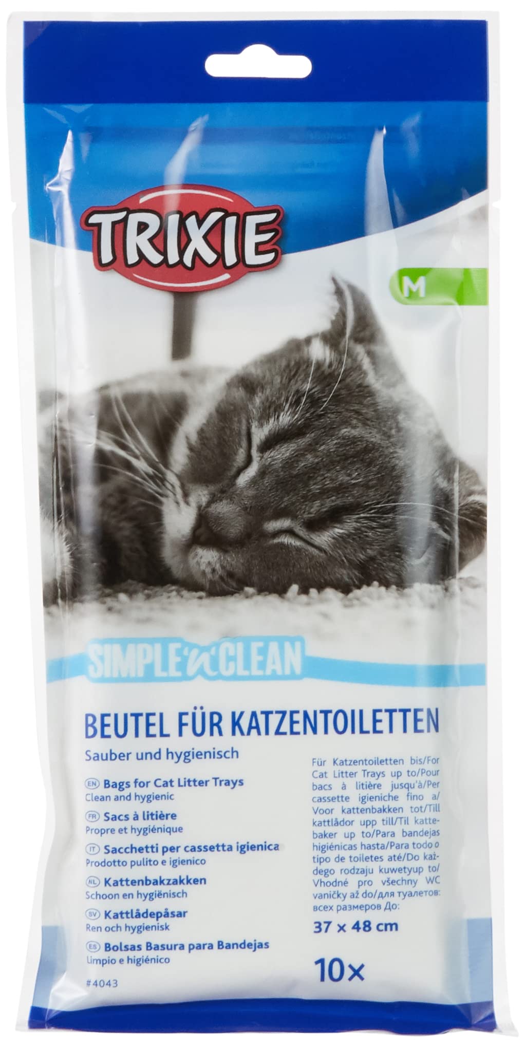 Trixie Katzentoilettenbeutel, M: bis 37 × 48 cm, 10 St.