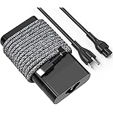 65W USB C Laptop Charger Replacement for HP Spectre X2 X360,Spectre, Elitebook X360, Envy, Chromebook, Pavilion, Elite x2,ProBook Travel Type C Power Cord Ac Adapter