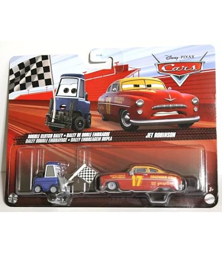 Amazon.com: Cars Disney Pixar Pack 2 Metal Cars 1:55 - Double