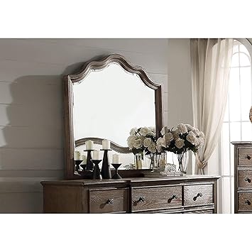 Acme Furniture 26115 Baudouin Dresser One Size Weathered Oak