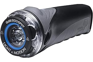 TUSA Light & Motion GoBe 800 Spot, The Ultimate Waterproof Hybrid Flashlight Features a Powerful 800 Lumen spot Beam. The Perfect Light Every Adventure, Both Above and Below The Surface.