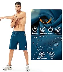 NORTHYARD Men's Athletic Running Shorts Quick Dry