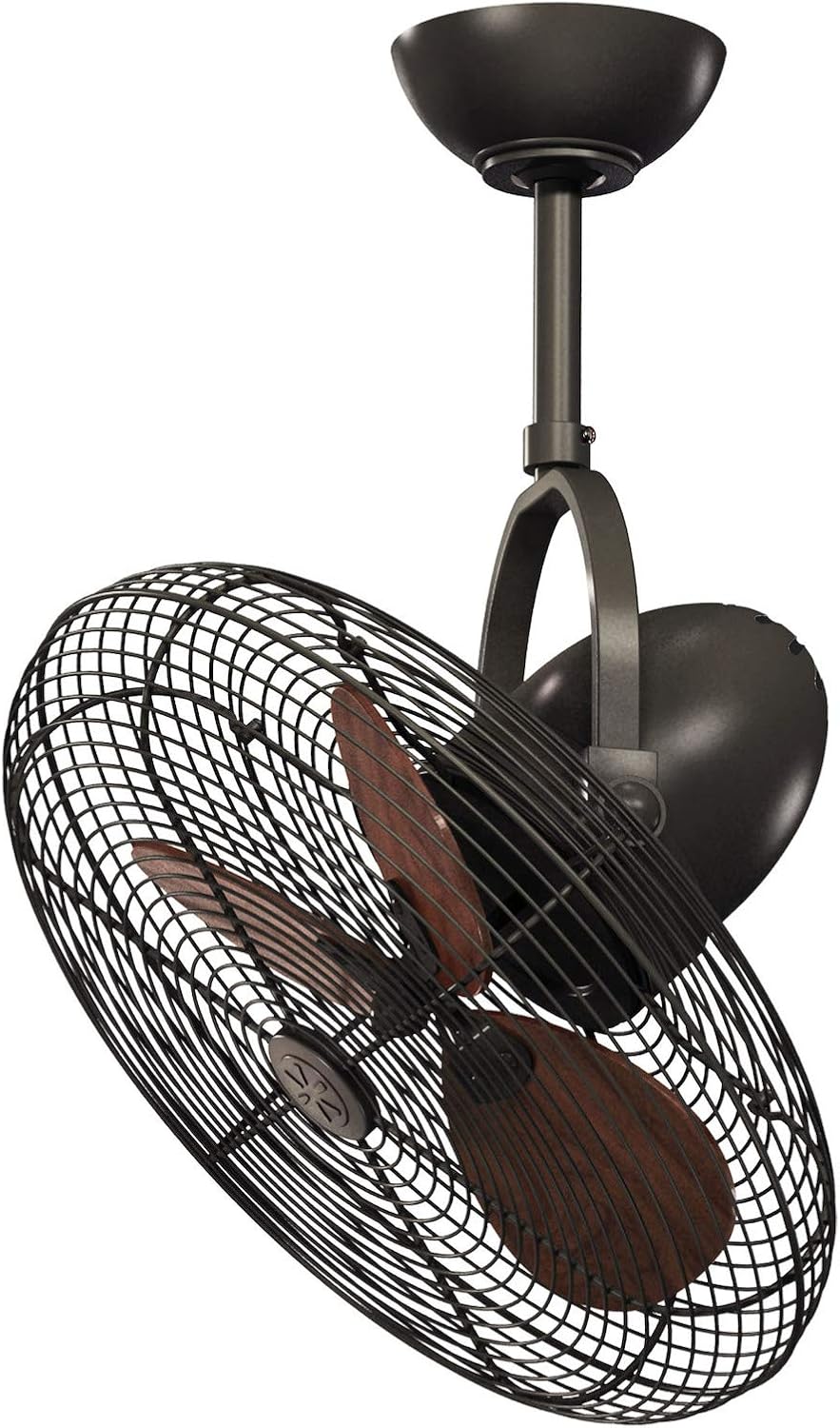 New Bronze Elston 18 Inches 3 Blade Ceiling Fan With Cage