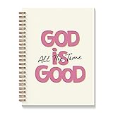 BAYOGITA Trendy Pink Christian Spiral