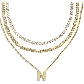 BaubleBar - Kenna Pre-Layered Initial Letter Necklace
