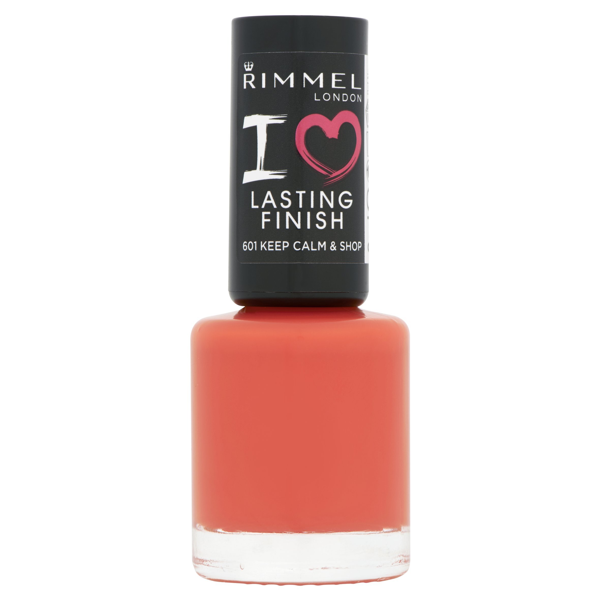 Rimmel Neons Collection Lasting Finish Nail Polish, Keep Calm and Kiss