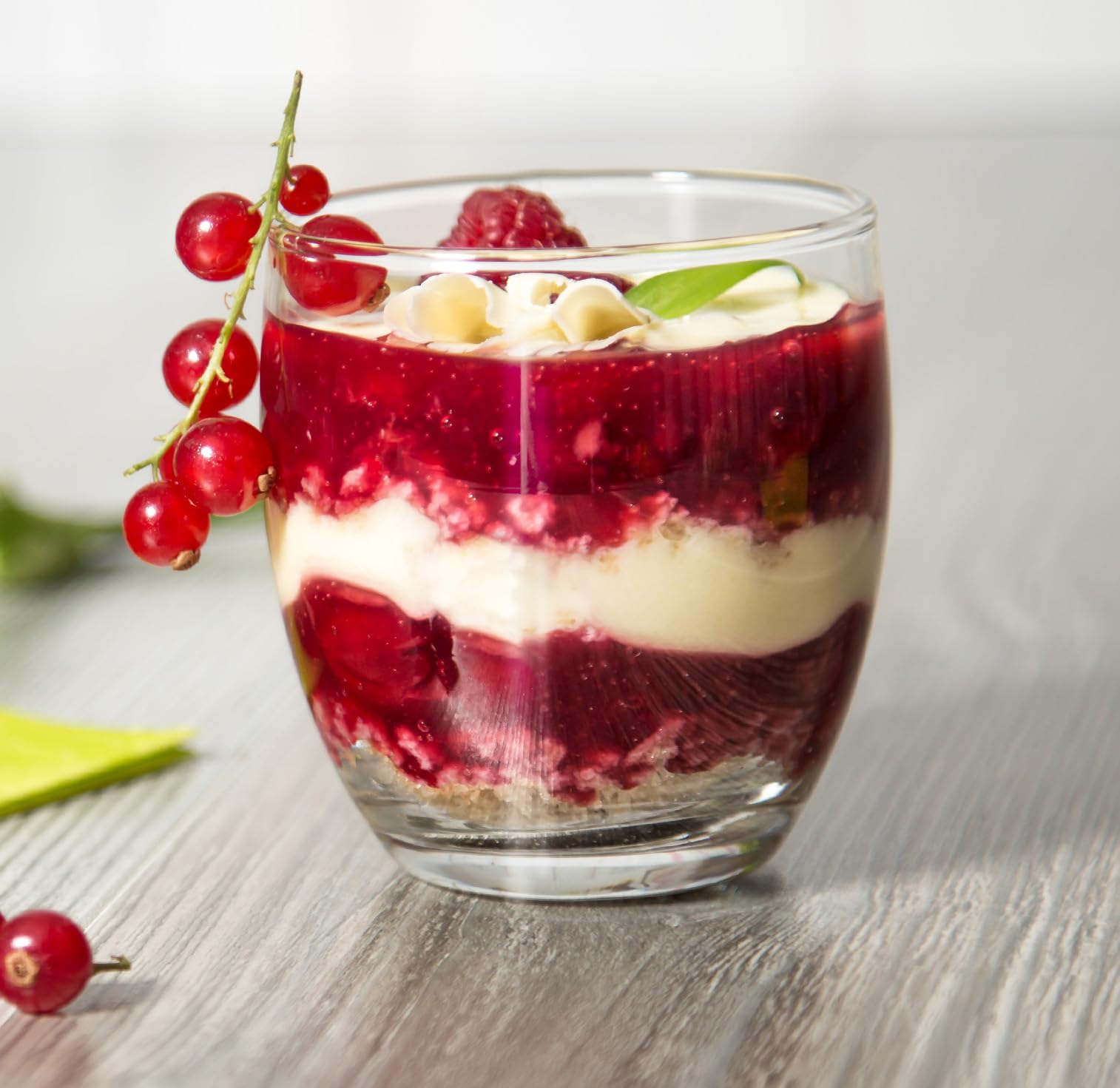 Sixby Set of 6 Dessert Glasses Set – Atika Diameter 72.5 mm, Height 81 mm, Capacity 245 ml – Dishwasher Safe