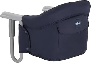 Inglesina AY90G5MAR Tischsitz passend für fast alle Tische Ihr Kind kann mit Ihnen ganz normal am Tisch sitzen, Blau (Marine)