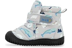 JAN & JUL Winter Water-Resistant Insulated Booties for Toddlers and Kids