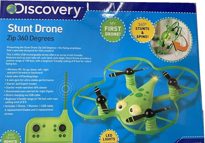 stunt drone zip 360 degrees