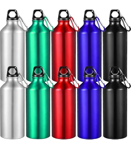 FOG Gypsy Weiß Aluminium-Wasserflasche 500 Ml – Schadstofffrei, Auslaufsicher, Für Outdoor-Aktivitäten