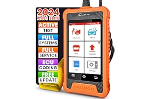 2024 LAUNCH X431 Elite for BMW OBD2 Scanner, Full System Diagnostic Bi-Directional Scan Tool, All Reset Services, ECU Coding, Battery Registration Tool for BMW/Mini/Rolls-Royce,Lifetime F-Ree Update