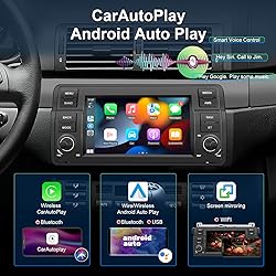 SWTNVIN Car Radio for BMW 3 Series E46 Rover MG ZT