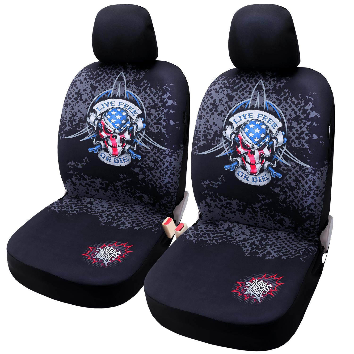 Best car seat covers with skulls