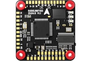 Radiolink F405 Flight Controller Open Source Betaflight FC, Built-in OSD, Support DJI & CADDX HD and Analog FPV Image Transmission Plug and Play, DSM/SBUS/TBS Crossfire/ELRS Support for Racing Drone, Quadcopter