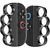 FANPL Fitness Boxing Hand Grips for Nintendo Switch 2 JoyCon, Fit Boxing Clasp Accessories Handle for Adults and Children, Enhance Your Gaming Experience, 2 Pack (Black & Black)