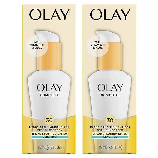 OLAY FACE MOISTURIZER, COMPLETE WITH SUNSCREEN SPF 30,...