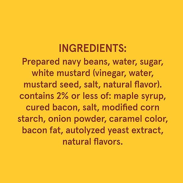 BUSH’S BEST 16 OZ CANNED MAPLE CURED BACON BAKED BEANS SOURCE OF PROTEIN AND FIBER, LOW FAT, GLUTEN FREE, (PACK OF 12)