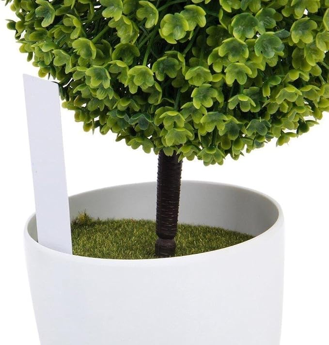 100 piezas de marcadores de etiquetas de plantas blancas ...