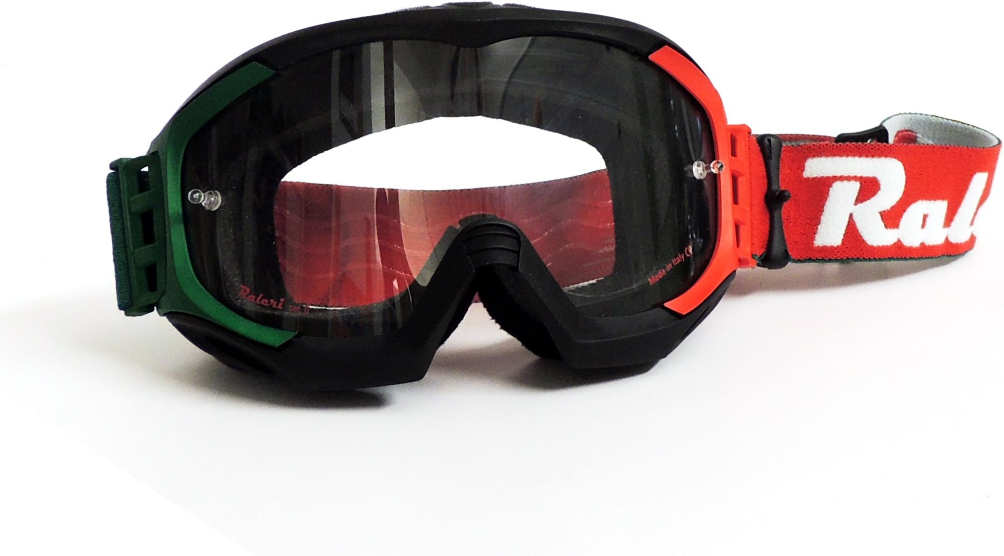 Raleri Ripper Italian Flag – Limited Edition – Mask Cross – Offroad For Racing Rally and Baja, Quad Racing, Moto Cross, Gravity DH, Enduro, MTB, MTX – Italian Flag