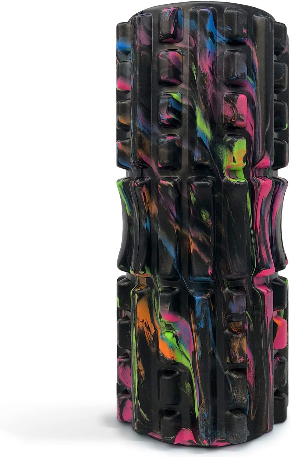 321 STRONG Foam Roller - Extra Firm High Density Deep Tissue Massager with Spinal Channel, for Muscle Massage and Myofascial Trigger Point Release, with 4K eBook - Alien: Sports & Outdoors
