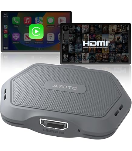 Amazon.com: GETPAIRR 4-in-1 Car TV Mate Max Adapter Support HDMI