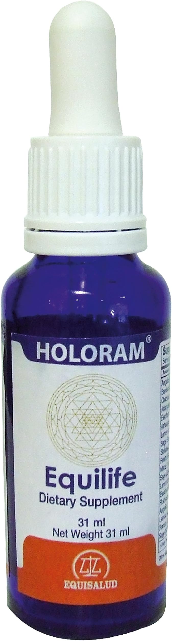 Holoram Equilife: Bio-Regulator of The Global Vital Energy Drops. in a 31 ml Bottle.
