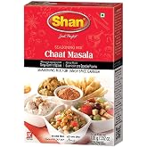Shan - Chaat Masala Seasoning Mix (100g) - Spice Packets for Tangy and Spicy Garnish