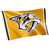 Desert Cactus Nashville Predators Flag NHL 100% Polyester Indoor Outdoor 3x5 feet National Hockey League Team Flags (Flag A)