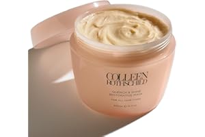 COLLEEN ROTHSCHILD Quench & Shine Restorative Mask | Deeply Nourishing Conditioning Treatment | Color-Safe Formula | Strengthening Hair Repair | Revives All Hair Types (10 fl oz)