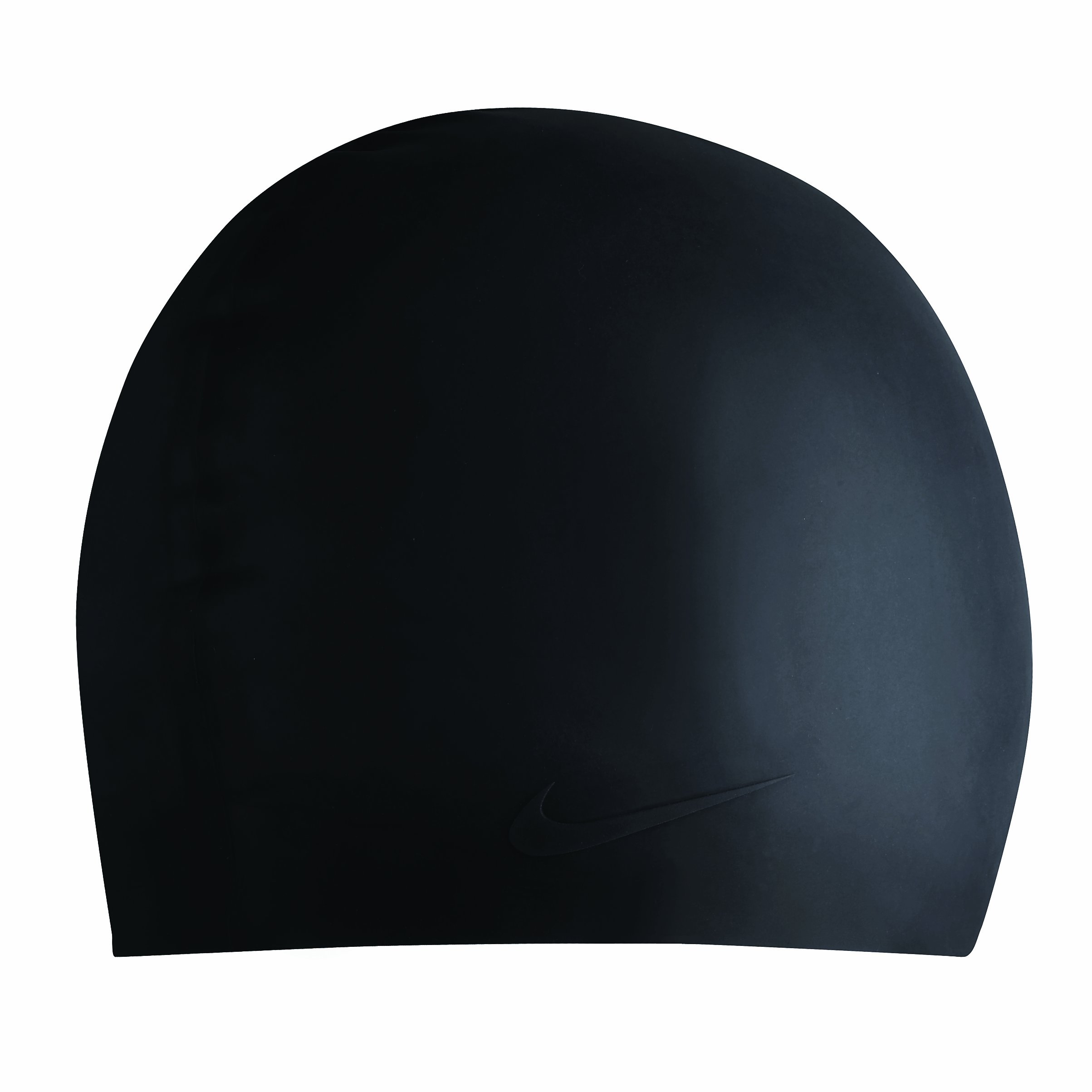 Photo 1 of (4 PACK))Nike Solid Silicone Swim Cap (Black)