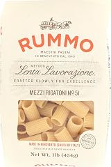 Rummo, Rigatoni Mezzi, 16 Ounce