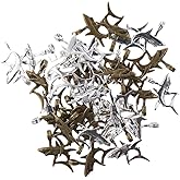 hobbyhub 40Pcs Antique Silver and Bronze Shark Charms Pendants for DIY Jewelry Making Necklace Craft