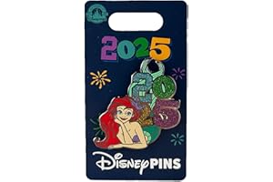 Disney Pin - Parks Dated 2025 - The Little Mermaid - Ariel