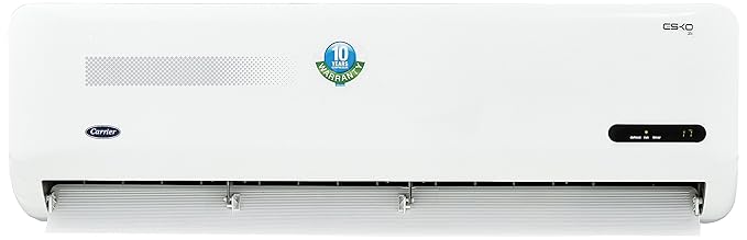 Carrier 1.5 Ton 3 Star Inverter Split AC (Copper, Esko Inverter CAI18EK3C8F0, White)