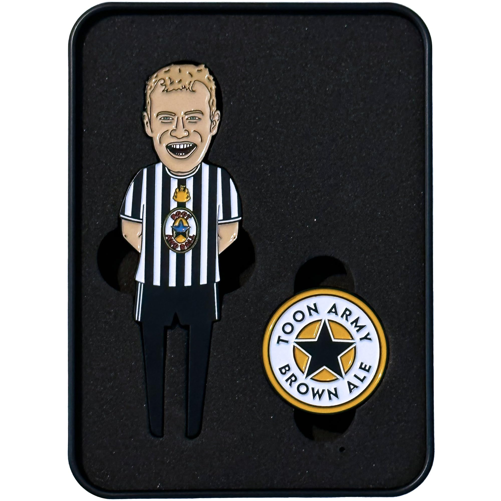 Alan Shearer Newcastle Golf Divot Tool & Ball Marker