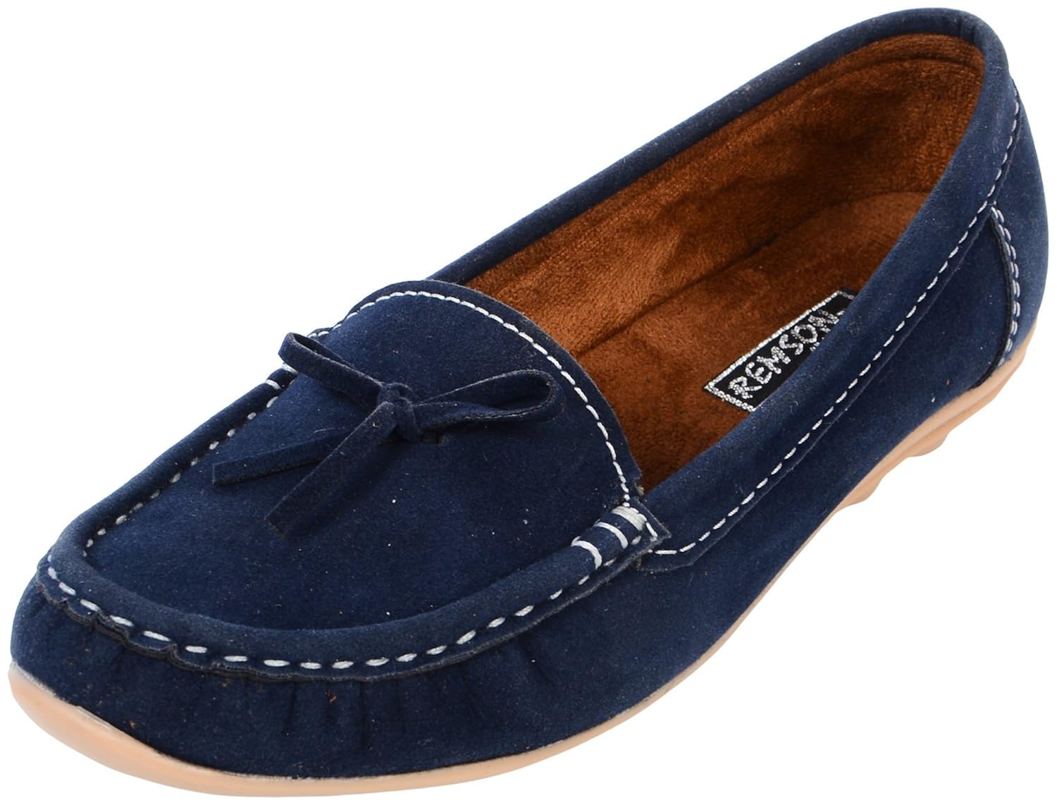 remson india blue loafers