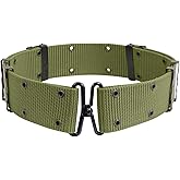 Rothco Utility Belt with Metal Buckles &ndash; Adjustable Uniform Service Belts