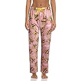 COCO BRANDS SpongeBob SquarePants Womens Pajama Pants - Soft Stretch PJ Pants Sleepwear for Women with Elastic Waist (S-XL)